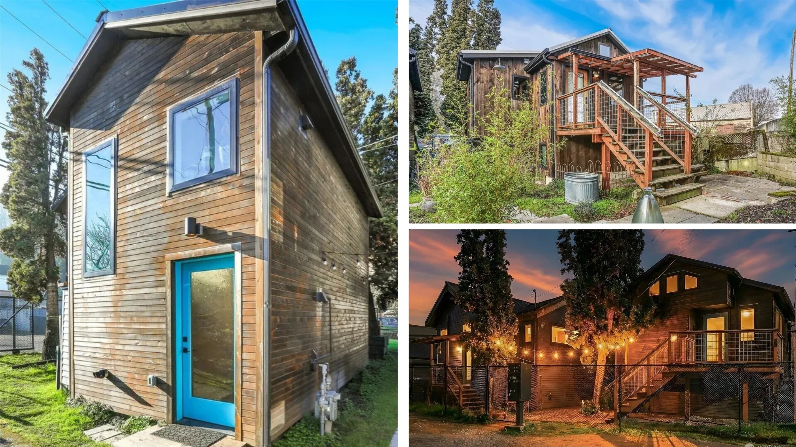 Unique Tiny-Home Compound with Three Cottages Listed in Seattle for $900K