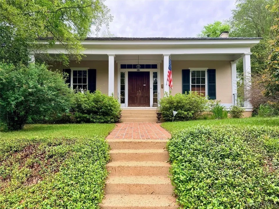 Greek Revival home in Greenville, AL, on sale for $230,000